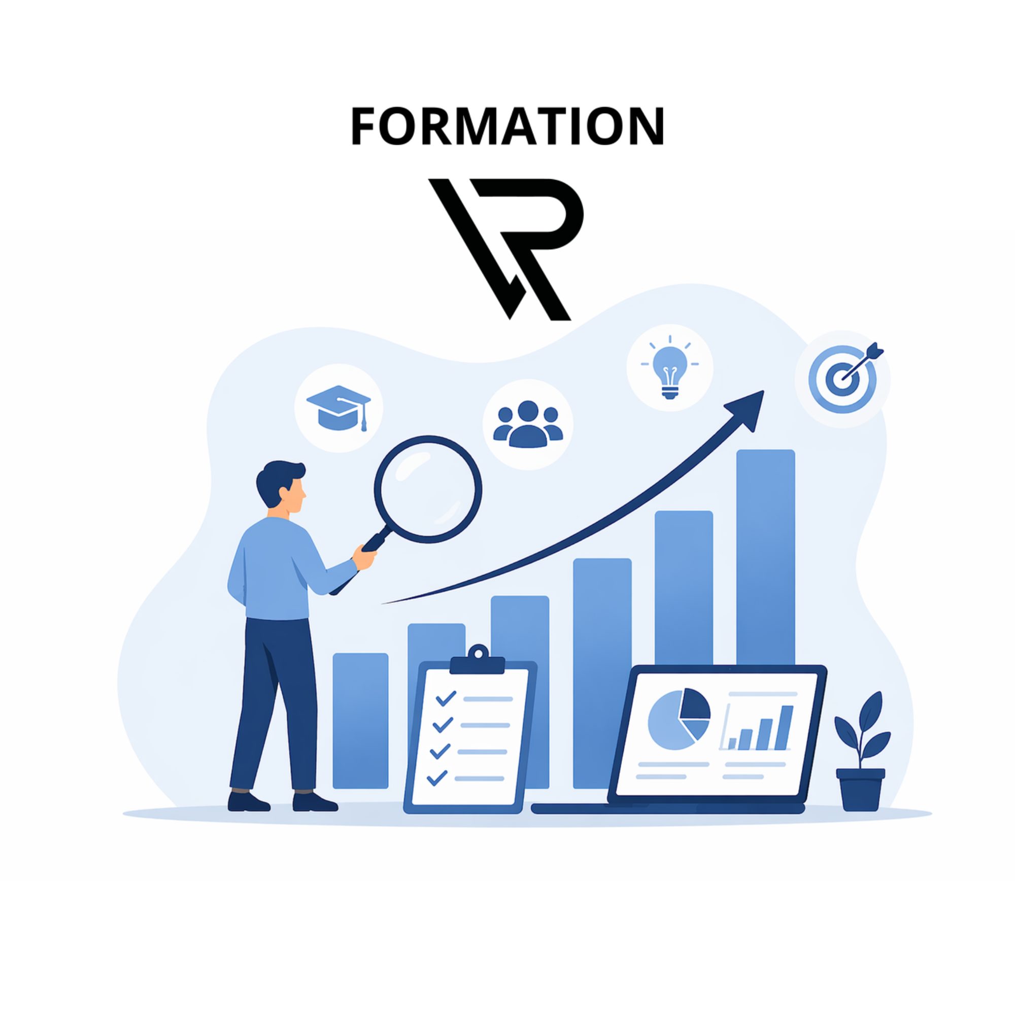 Mesurer efficacité formation entreprise avec analyse des résultats, suivi des compétences et indicateurs de performance des collaborateurs.